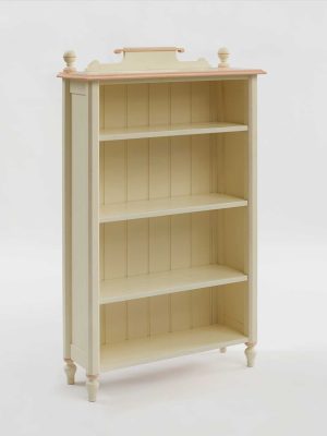 Classic Bookcase with Scroll Pediment (CL29)